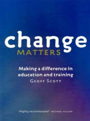 cover image of Change Matters